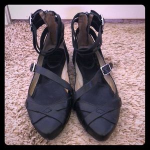 Black Leather Shoes by FRYE - Size 8.5M